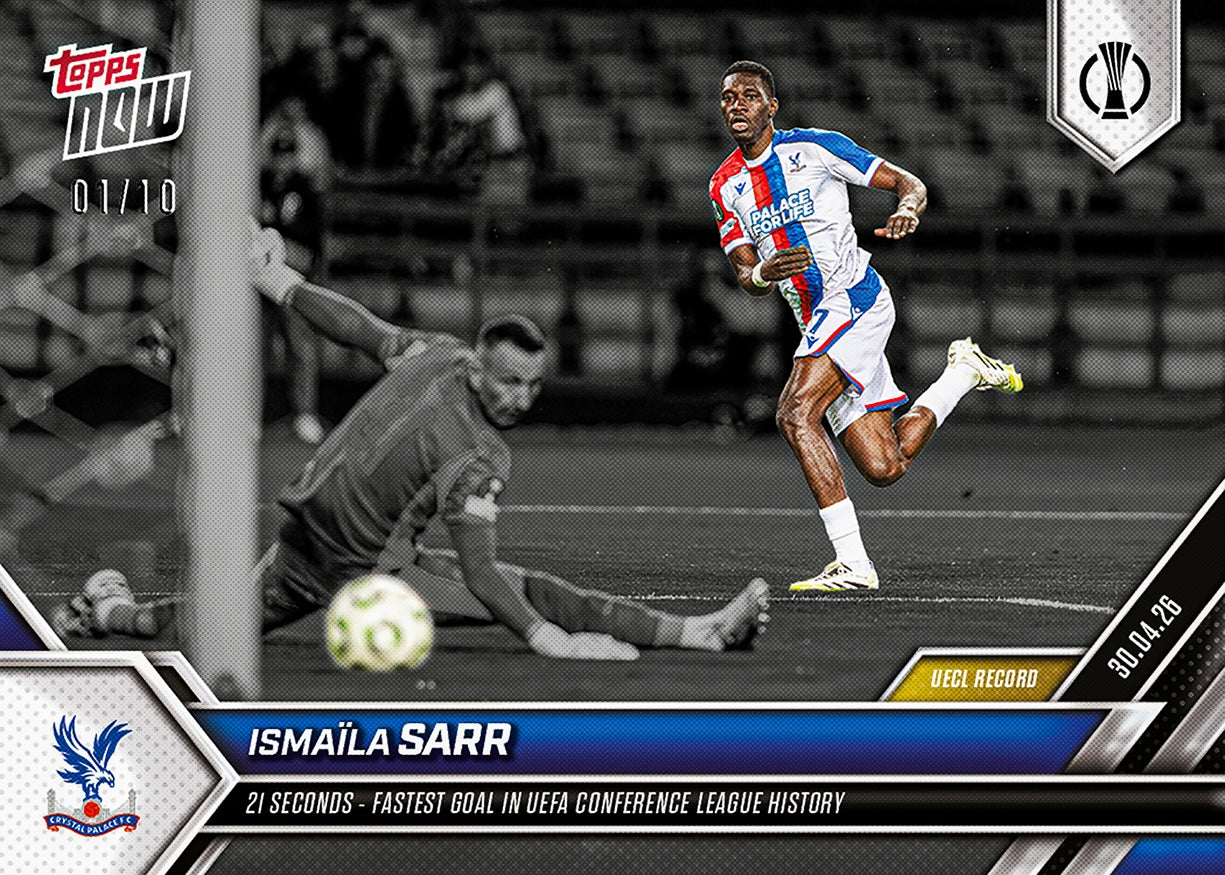 Ismaïla Sarr - 2025-26 UECL Topps NOW® - Card 9 - Image 4
