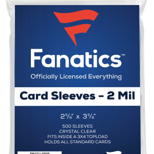 Fanatics Collectibles Soft Sleeves - 500 Count