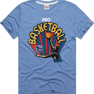 Topps Basketball Pro League Blue Tee