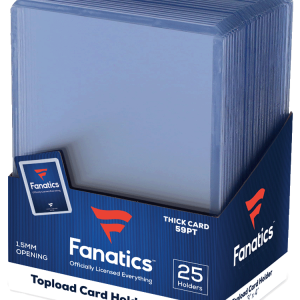 Fanatics Collectibles 59pt 3x4 Top Loader - 25 Count