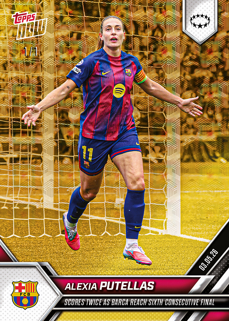 Alexia Putellas - 2025-26 UWCL Topps NOW® - Card 29 - Image 2