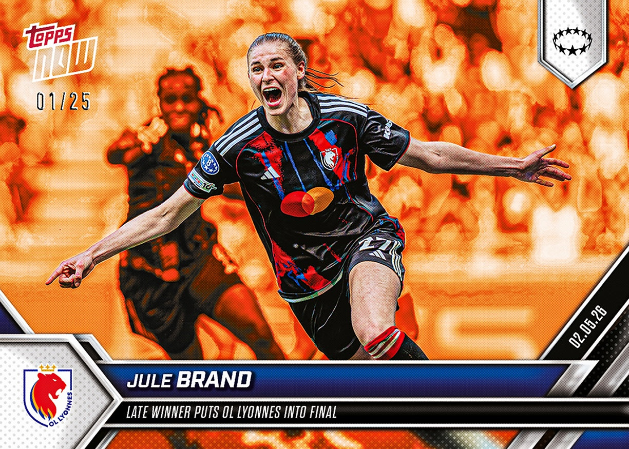 Jule Brand - 2025-26 UWCL Topps NOW® - Card 28 - Image 5