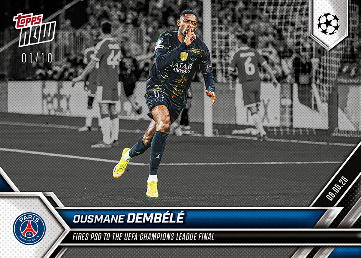 Ousmane Dembélé - 2025-26 UCL Topps NOW® - Card 136 - Image 4