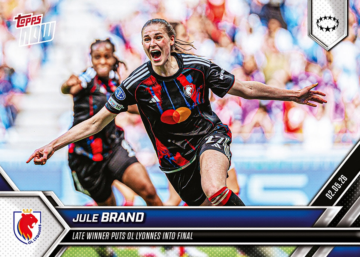 Jule Brand - 2025-26 UWCL Topps NOW® - Card 28