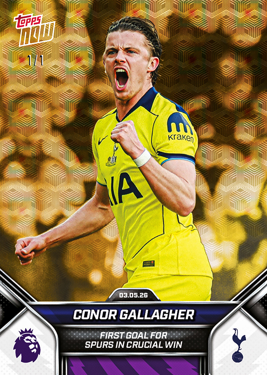 Conor Gallagher - 2025-26 Premier League Topps NOW® - Card 187 - Image 2