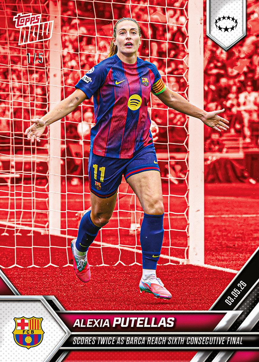 Alexia Putellas - 2025-26 UWCL Topps NOW® - Card 29 - Image 3