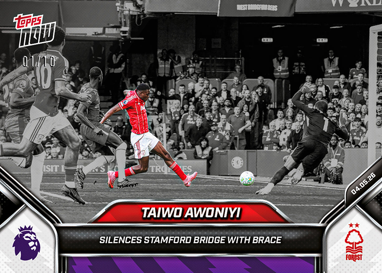 Taiwo Awoniyi - 2025-26 Premier League Topps NOW® - Card 188 - Image 4