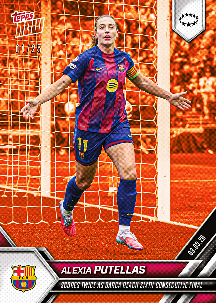 Alexia Putellas - 2025-26 UWCL Topps NOW® - Card 29 - Image 5