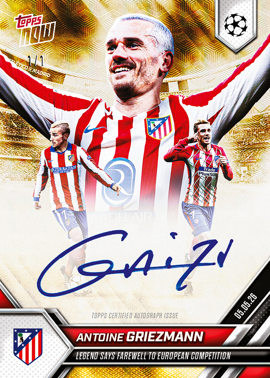 Antoine Griezmann - 2025-26 UCL Topps NOW® - Card 134 - Image 2