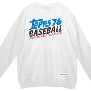 Topps Heritage White Baseball 76 Trading Cards Crewneck