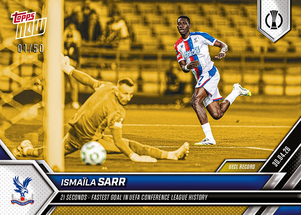 Ismaïla Sarr - 2025-26 UECL Topps NOW® - Card 9 - Image 6
