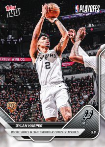 Dylan Harper - 2025-26 NBA Topps NOW® - Card 297