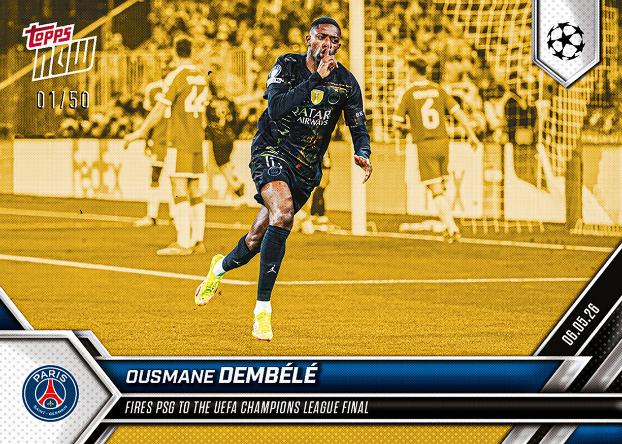 Ousmane Dembélé - 2025-26 UCL Topps NOW® - Card 136 - Image 6