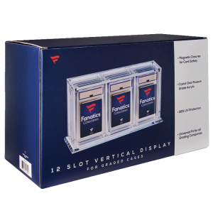 Fanatics Collectibles 12 Slot Vertical Graded Acrylic Case