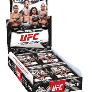 2026 Topps Chrome® UFC - Hobby Box - Sealed Case