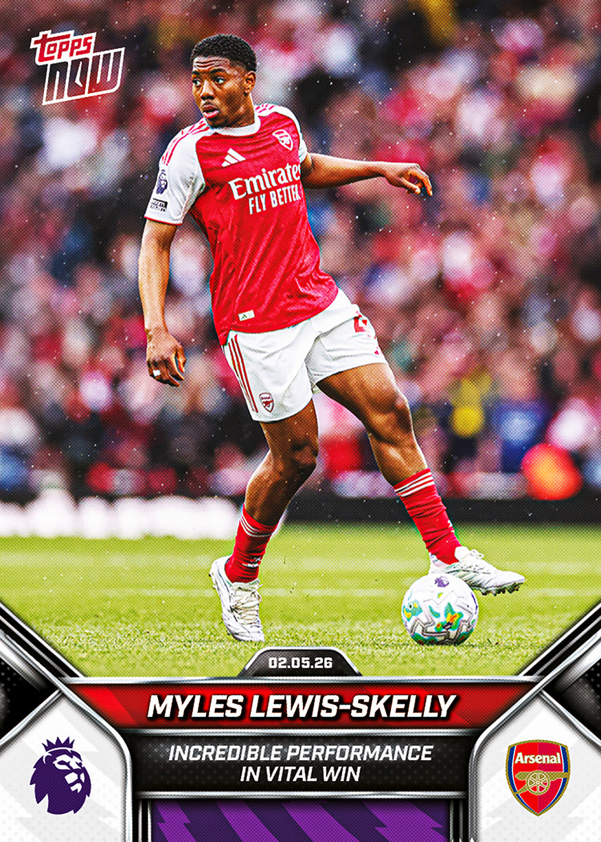 Myles Lewis-Skelly - 2025-26 Premier League Topps NOW® - Card 185