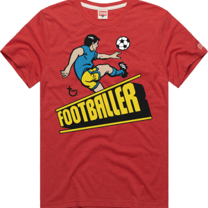 Topps Footballer Pro League Red Tee