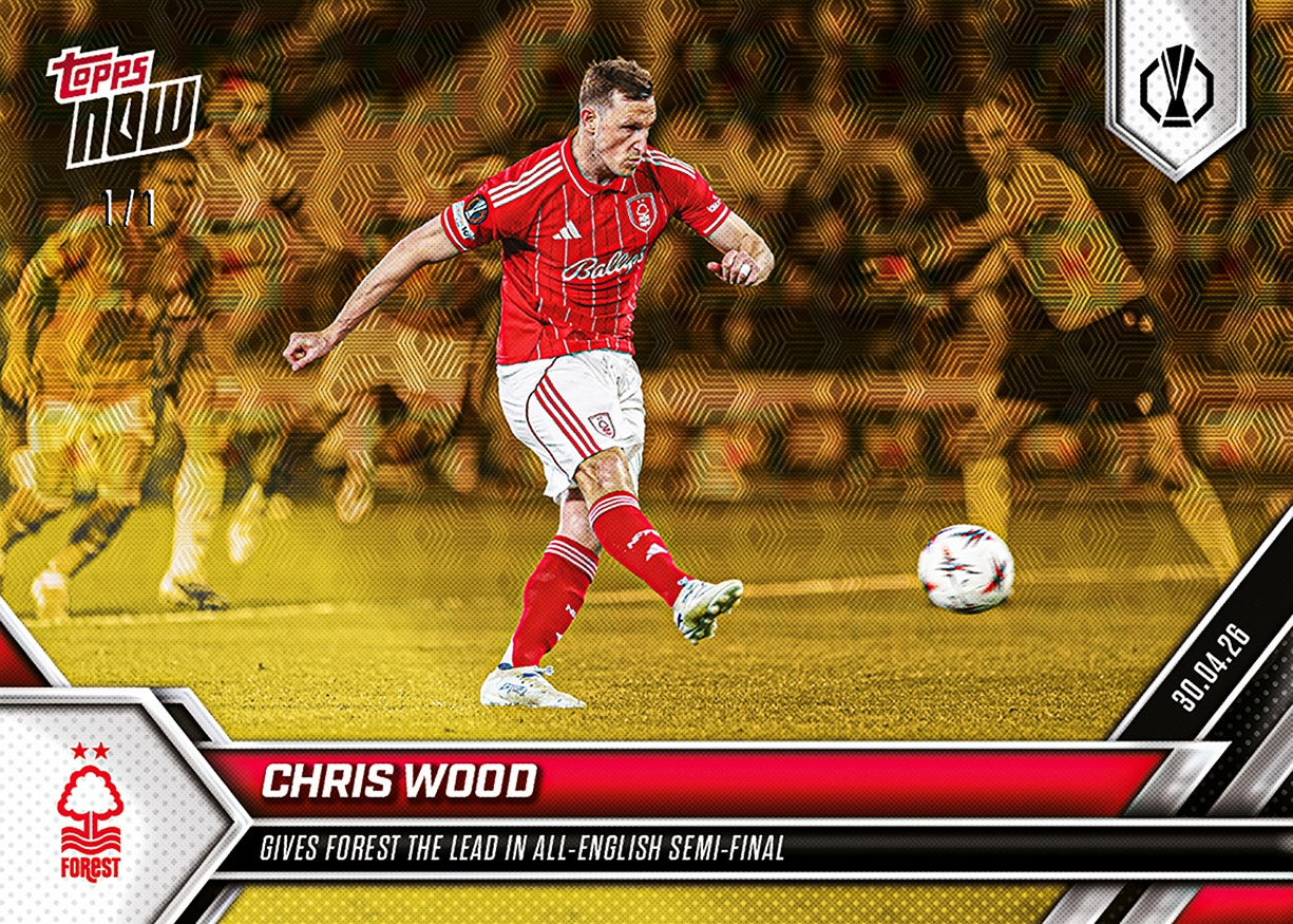 Chris Wood - 2025-26 UEL Topps NOW® - Card 29 - Image 2