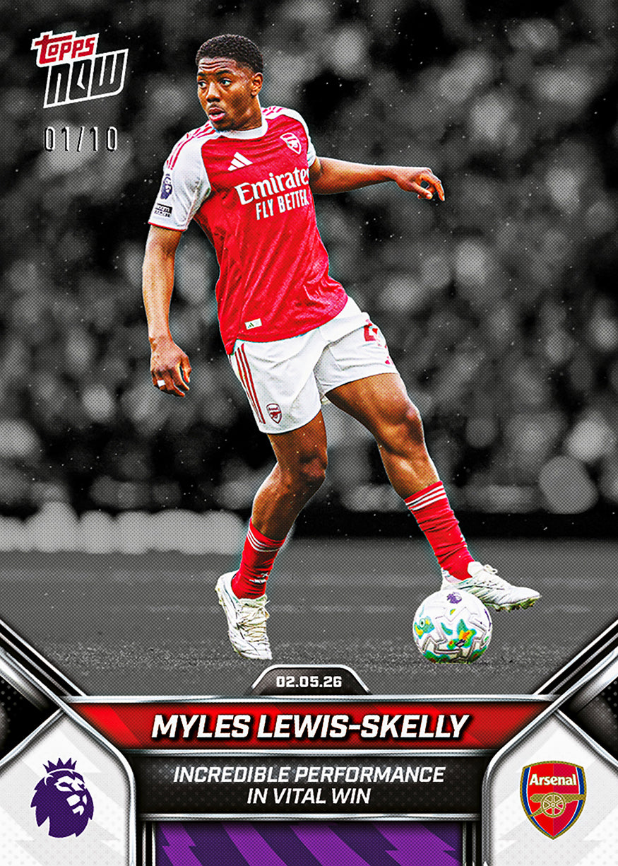 Myles Lewis-Skelly - 2025-26 Premier League Topps NOW® - Card 185 - Image 4