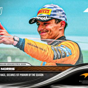 Lando Norris  - 2026 Formula 1® Topps NOW® - Card 26