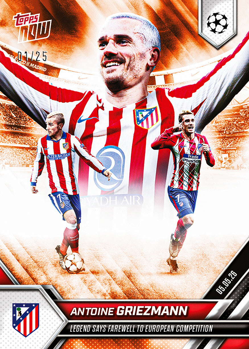 Antoine Griezmann - 2025-26 UCL Topps NOW® - Card 134 - Image 6