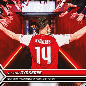 Viktor Gyökeres - 2025-26 UCL Topps NOW® - Card 133
