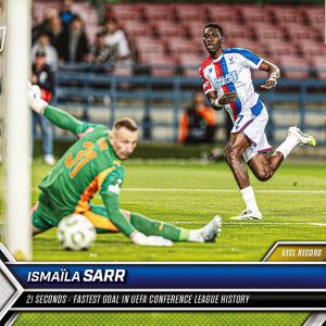 Ismaïla Sarr - 2025-26 UECL Topps NOW® - Card 9