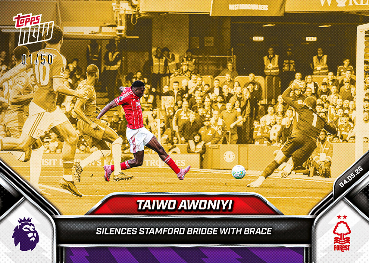 Taiwo Awoniyi - 2025-26 Premier League Topps NOW® - Card 188 - Image 6