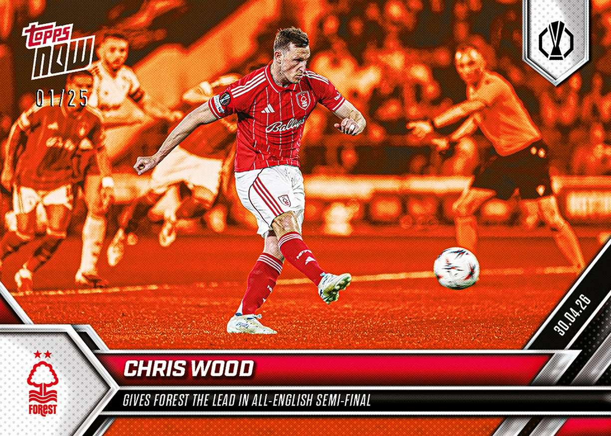 Chris Wood - 2025-26 UEL Topps NOW® - Card 29 - Image 5