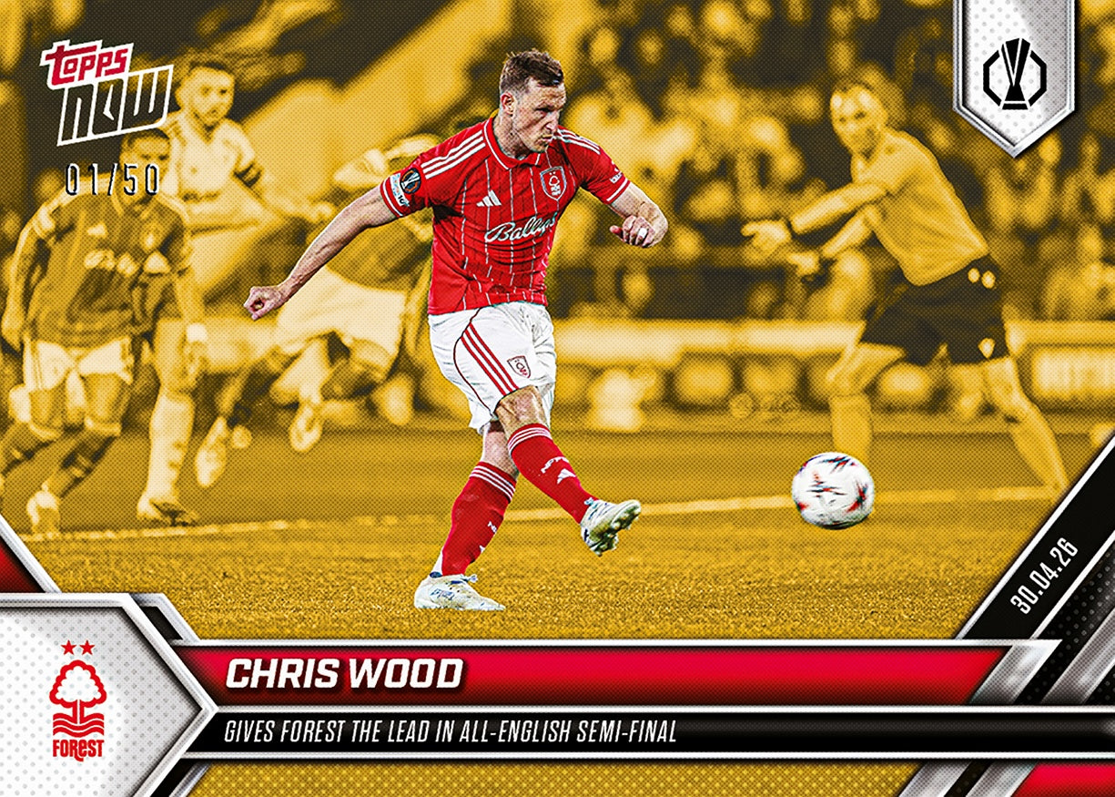 Chris Wood - 2025-26 UEL Topps NOW® - Card 29 - Image 6