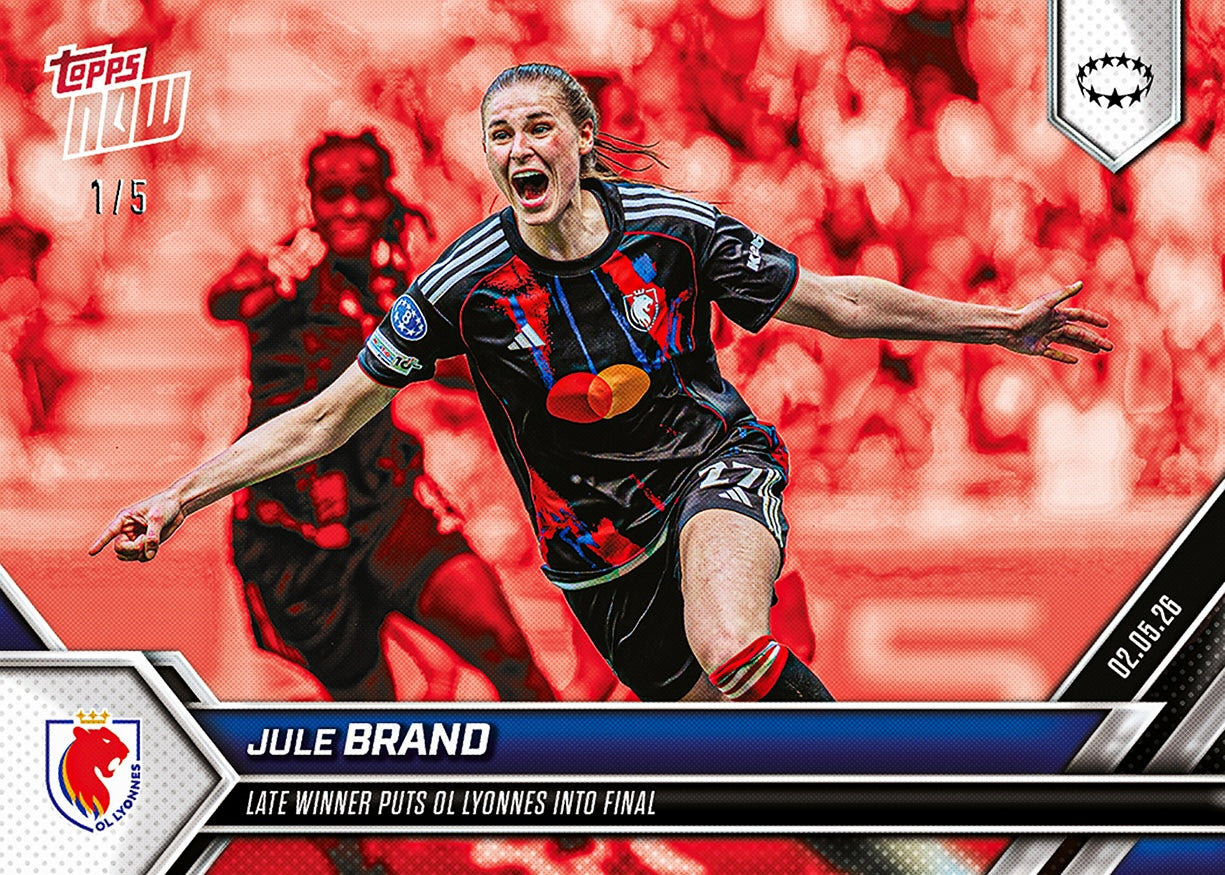 Jule Brand - 2025-26 UWCL Topps NOW® - Card 28 - Image 3