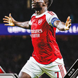 Bukayo Saka - 2025-26 UCL Topps NOW® - Card 132