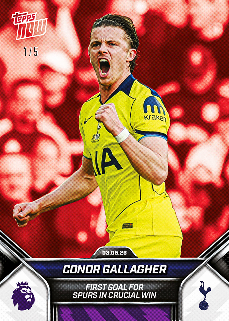 Conor Gallagher - 2025-26 Premier League Topps NOW® - Card 187 - Image 3