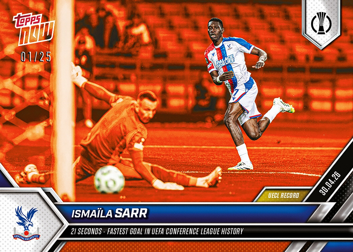 Ismaïla Sarr - 2025-26 UECL Topps NOW® - Card 9 - Image 5
