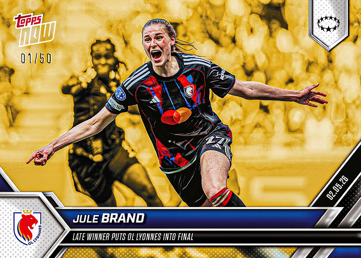 Jule Brand - 2025-26 UWCL Topps NOW® - Card 28 - Image 6