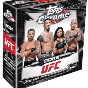2026 Topps Chrome® UFC -  Mega Box - Sealed Case