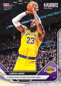 LeBron James - 2025-26 NBA Topps NOW® - Card 300