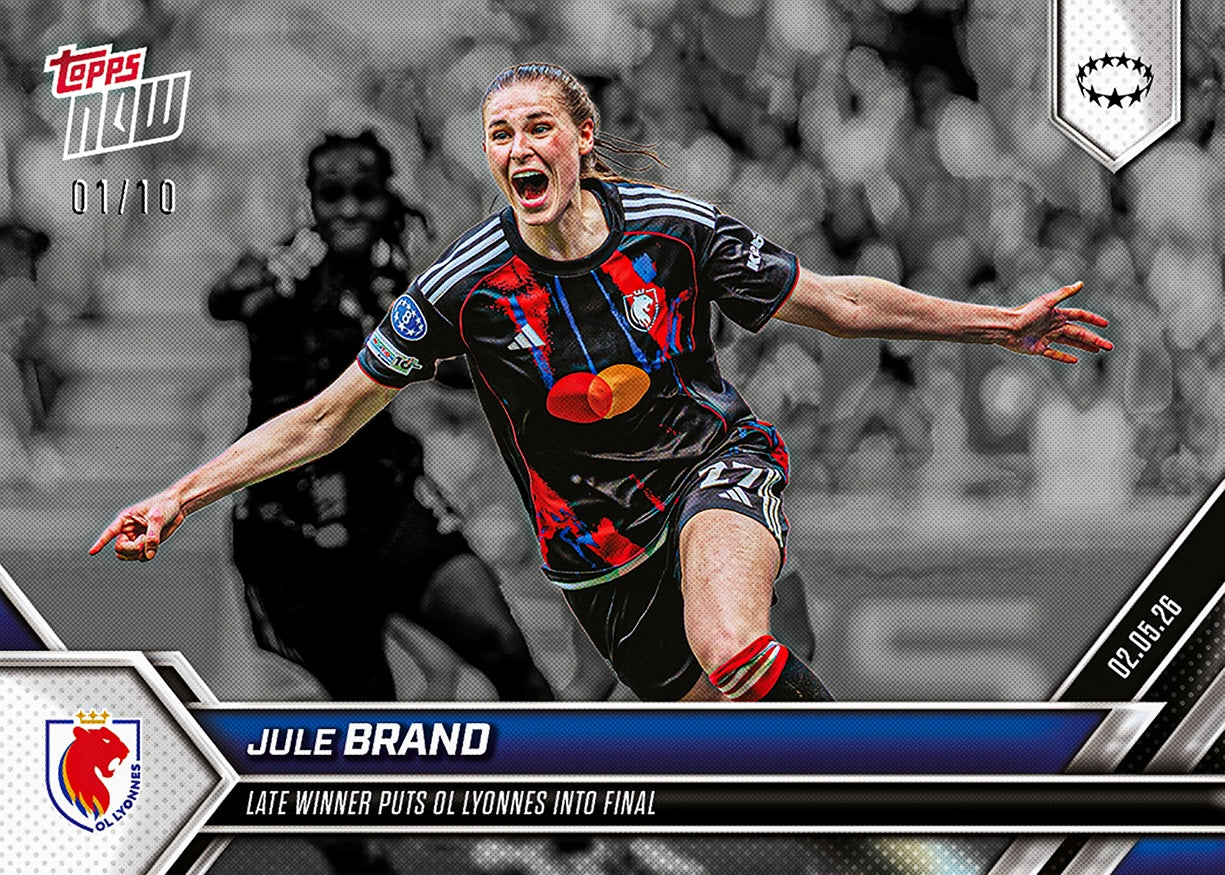Jule Brand - 2025-26 UWCL Topps NOW® - Card 28 - Image 4